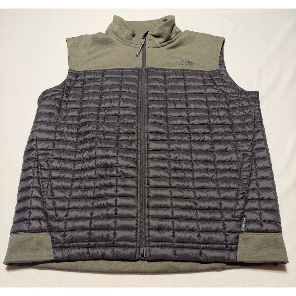 The North Face Flash Thermoball Eco Vest Mens Large Full Zip Puffer